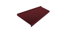 Отлив простой 250 0,45 Drap RAL 3005 красное вино (2м)