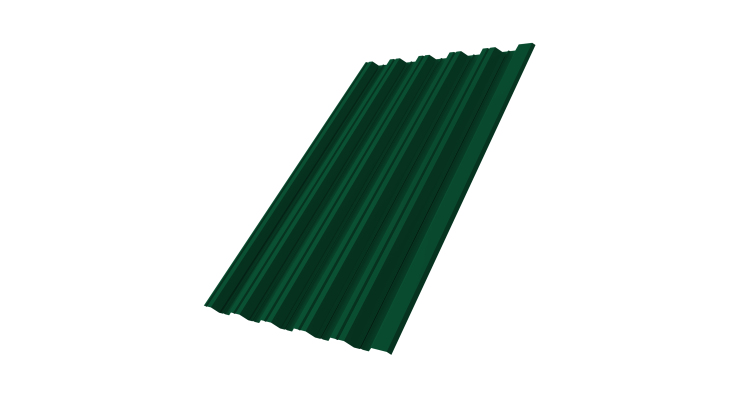 Профнастил HC35R 0,7 PE RAL 6005 зеленый мох