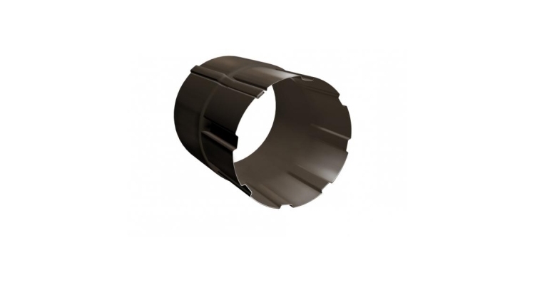 Соединитель трубы Grand Line PU 100 мм RR 32 темно-коричневый