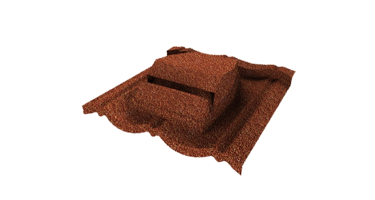 Вентилятор кровельный Metrotile RV75 MetroClassic терракотовый