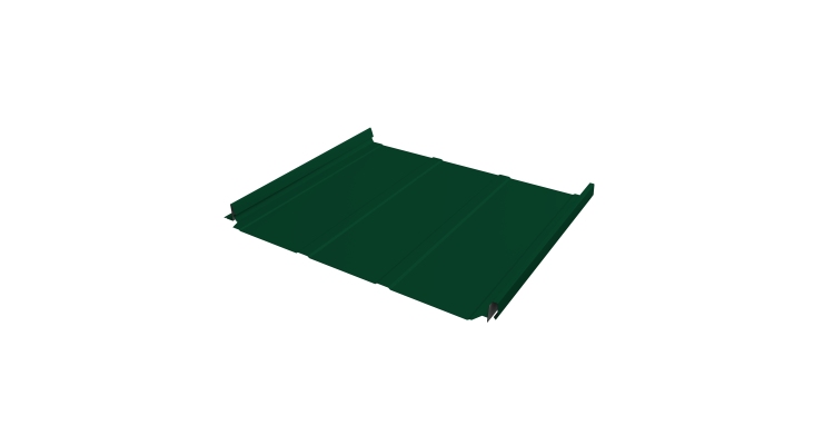 Кликфальц Pro Line Grand Line 0,5 Satin с пленкой на замках RAL 6005 зеленый мох