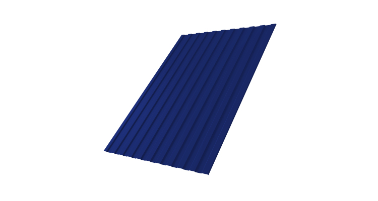 Профнастил С8А 0,45 PE RAL 5002 ультрамариново-синий
