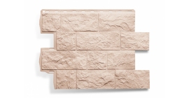 Панель Туф (кремовый) ЭКО АП 0,680 х 0,560м (уп-ка 16 шт.)