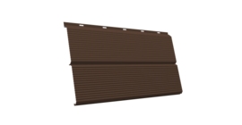 ЭкоБрус 0,345 Gofr 0.45 Drap ST RAL 8017 шоколад