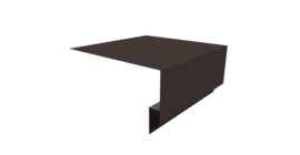 Планка околооконная сложная Блок-хаус new 250х75х27 0,45 Drap TX RR 32 темно-коричневый (2м)