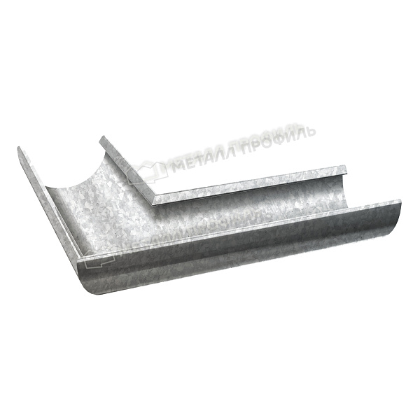 Угол желоба Металл Профиль ПРОЕКТ D185 Цинк
