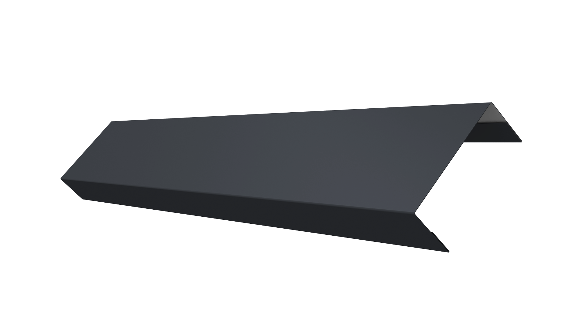 Ламель лицевая 50 забора жалюзи Texas 0.5 Atlas X с пленкой RAL 7024 мокрый асфальт