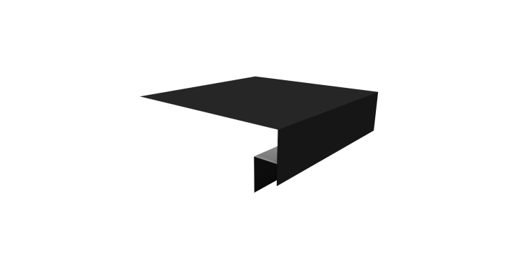 Планка околооконная сложная Экобрус Grand Line 200х50х25 0,45 Drap ST RR 32 темно-коричневый (2м)