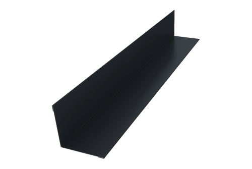 Угол внутренний 50х50 0,5 Drap TX RAL 7024 мокрый асфальт (2м)