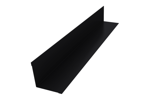 Угол внутренний 30х30 0,45 Drap TX RAL 9005 черный (3м)