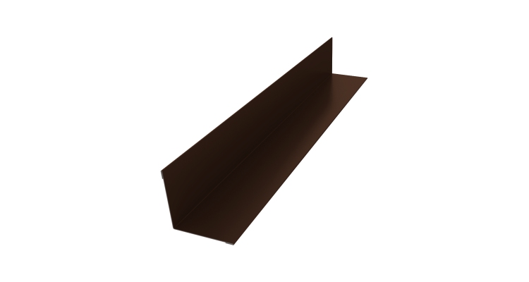Угол внутренний 30х30 0,5 Drap TX RAL 8017 шоколад (2м)