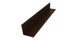Угол внутренний 30х30 0,5 Drap TX RAL 8017 шоколад (3м)