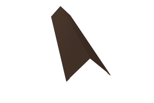 Угол внешний 110х110 0,45 Drap TwinColor RAL 8017 шоколадт (3м)