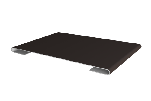 Планка стыковочная 0,5 Drap TX RR 32 темно-коричневый (2м)