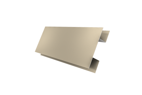 Планка H-образная стыковочная сложная 0,45 Drap TX RAL 1015 светлая слоновая кость (2м)