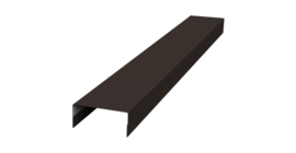 Крышка 30х20 жалюзи Texas 0,45 Drap TX RR 32 темно-коричневый (2,5м)