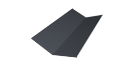 Планка ендовы нижней 300х300 0,45 Drap TR RAL 7024 мокрый асфальт (3м)